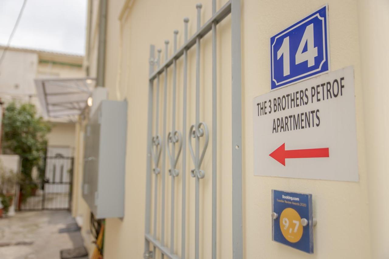 The 3 Brothers' Apts Ханья Экстерьер фото
